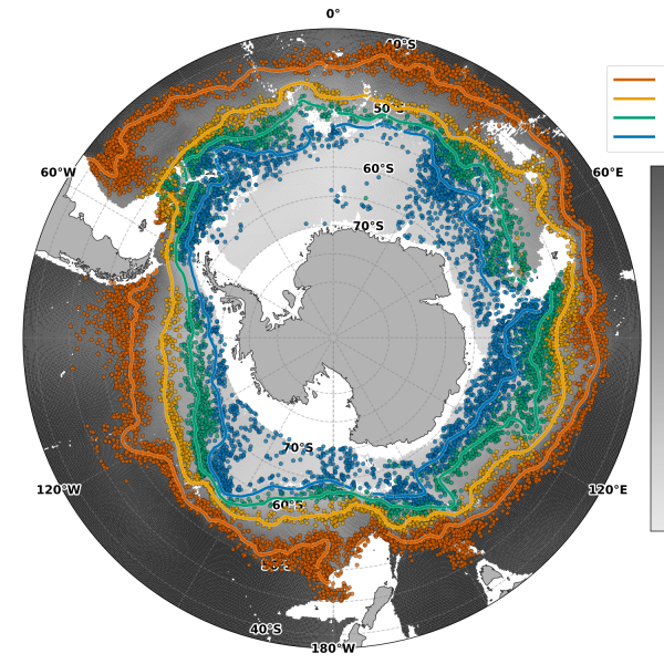 SO-Eddy: Front-Affiliated Mesoscale Eddies in the Southern Ocean